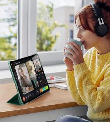 Чохол-книжка BeCover Tri Fold Hard для Apple iPad Pro 13" M4 2024 Dark Green (711731) - Картинка 6