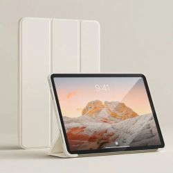Чeхол-книжка BeCover Tri Fold Soft TPU Silicone для Apple iPad Air (4/5) 2020/2022 10.9" Beige (711734) - Картинка 3