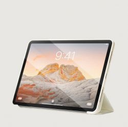 Чeхол-книжка BeCover Tri Fold Soft TPU Silicone для Apple iPad Air (4/5) 2020/2022 10.9" Beige (711734) - Картинка 5
