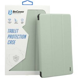 �����-������ BeCover Tri Fold Soft TPU Silicone ��� Apple iPad Pro 12.9 2020/2021/2022 Light Green (711738)
