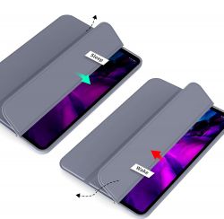 �����-������ BeCover Tri Fold Soft TPU Silicone ��� Apple iPad Air 13" M2 2024 Purple (711743) - �������� 4