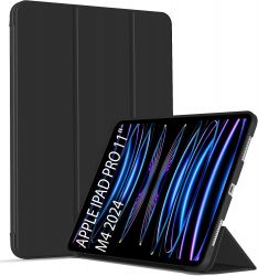 Чeхол-книжка BeCover Tri Fold Soft TPU Silicone для Apple iPad Pro 11" M4 2024 Black (711744) - Картинка 2