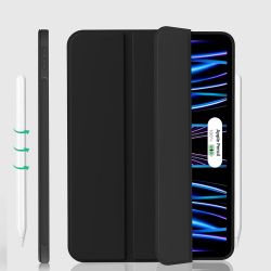 Чeхол-книжка BeCover Tri Fold Soft TPU Silicone для Apple iPad Pro 11" M4 2024 Black (711744) - Картинка 4
