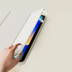 Чeхол-книжка BeCover Tri Fold Soft TPU Silicone для Apple iPad Pro 11" M4 2024 Beige (711745) - Картинка 5