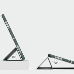 Чeхол-книжка BeCover Tri Fold Soft TPU Silicone для Apple iPad Pro 11" M4 2024 Dark Green (711746) - Картинка 6