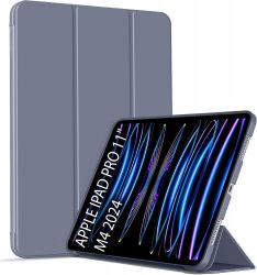 Чeхол-книжка BeCover Tri Fold Soft TPU Silicone для Apple iPad Pro 11" M4 2024 Purple (711749) - Картинка 2