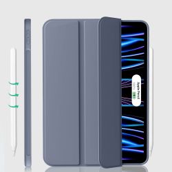 Чeхол-книжка BeCover Tri Fold Soft TPU Silicone для Apple iPad Pro 11" M4 2024 Purple (711749) - Картинка 4