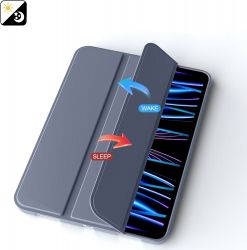 Чeхол-книжка BeCover Tri Fold Soft TPU Silicone для Apple iPad Pro 11" M4 2024 Purple (711749) - Картинка 5