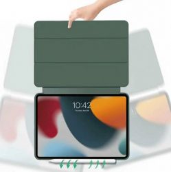 �����-������ BeCover Tri Fold Soft TPU Silicone ��� Apple iPad Pro Pro 13" M4 2024 Dark Green (711752) - �������� 3