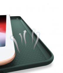 �����-������ BeCover Tri Fold Soft TPU Silicone ��� Apple iPad Pro Pro 13" M4 2024 Dark Green (711752) - �������� 5