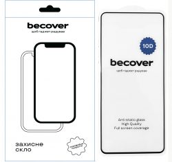 Защитное стекло BeCover для Nothing Phone (1) 10D Black (711834) - Картинка 2