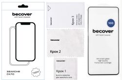 Защитное стекло BeCover для Nothing Phone (1) 10D Black (711834) - Картинка 3