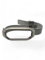 Ремінець BeCover Metal для Xiaomi Mi Smart Band 9 Silver (711979) - Картинка 4