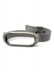 Ремінець BeCover Metal для Xiaomi Mi Smart Band 9 Silver (711979) - Картинка 5