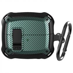 ����� ��� ��������� BeCover Protective TPU ��� Samsung Galaxy Buds 3 Dark Green (711999)