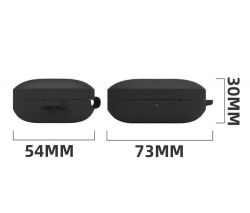 ����� ��� ��������� BeCover Silicon ��� OnePlus Buds Pro 2 Black (712016) - �������� 3