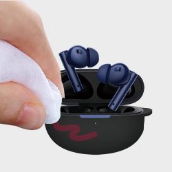 ����� ��� ��������� BeCover Silicon ��� Realme Buds Air 6 Pro Black (712018) - �������� 3