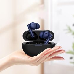 ����� ��� ��������� BeCover Silicon ��� Realme Buds Air 6 Pro Black (712018) - �������� 4