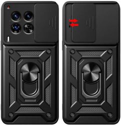 Чохол-накладка BeCover Military для Tecno Camon 30 (CL6) Black (712170) - Картинка 2