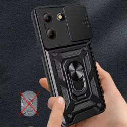 Чохол-накладка BeCover Military для ZTE Blade A54 Black (712172) - Картинка 3