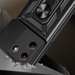 Чохол-накладка BeCover Military для ZTE Blade A54 Black (712172) - Картинка 4