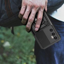 Чохол-накладка BeCover Military для Realme C65 Black (712180) - Картинка 4