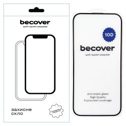 Захисне скло BeCover для Apple iPhone 16 10D Black (712321) - Картинка 2