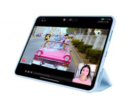 Чeхол-книжка BeCover Tri Fold Soft TPU для Apple iPad Mini 7 2024 8.3" Light Blue (712447) - Картинка 2