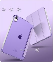 Чeхол-книжка BeCover Tri Fold Hard для Apple iPad Mini 7 2024 8.3" Purple (712455) - Картинка 2