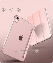 Чeхол-книжка BeCover Tri Fold Hard для Apple iPad Mini 7 2024 8.3" Rose Gold (712456) - Картинка 2