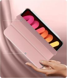 Чeхол-книжка BeCover Tri Fold Hard для Apple iPad Mini 7 2024 8.3" Rose Gold (712456) - Картинка 4