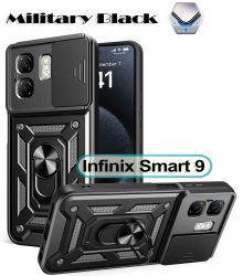 e- BeCover Military  Infinix Smart 9 (X6532) Black (713049)