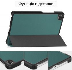 Чeхол-книжка BeCover Smart Case для Lenovo Tab One / Tab K9 8.7" 2025 (TB305XU/FU) Dark Green (713746) - Картинка 4