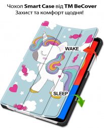Чeхол-книжка BeCover Smart Case для Lenovo Tab One / Tab K9 8.7" 2025 (TB305XU/FU) Unicorn (713750) - Картинка 3