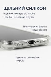 Чохол-накладка BeCover Anti-Shock для Apple iPhone 17 Pro Clear (713797) - Картинка 3