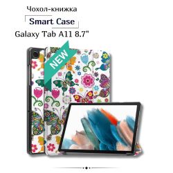 Чeхол BeCover Smart Case для Samsung Galaxy Tab A11 SM-X133/SM-X135 8.7" Butterfly (713973) - Картинка 7
