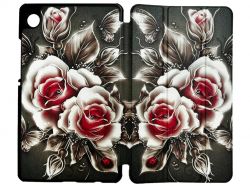 ����� BeCover Smart Case ��� Samsung Galaxy Tab A11 SM-X133/SM-X135 8.7" Black Rose (713983)