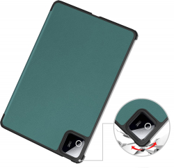 Чохол BeCover Smart Case для Xiaomi Pad 8 / 8 Pro 11.2" Dark Green (714583) - Картинка 3
