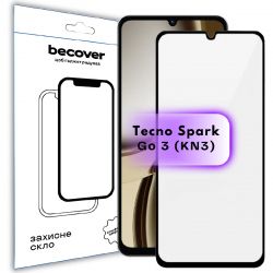 �������� ������ BeCover ��� Tecno Spark Go 3 (KN3) Black (715166)