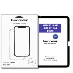 �������� ������ BeCover 10D ��� Apple iPad Air 11" M4 2026 Black (715169)
