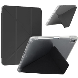 �����-������ BeCover Ultra Slim Origami Transparent � ��������� Apple iPad Air 11" M4 2026 Black (715183) - �������� 2