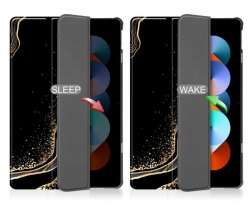 Чехол-книжка BeCover Smart Case для Apple iPad Air 11" M4 2026 Black Abstraction (715204) - Картинка 3