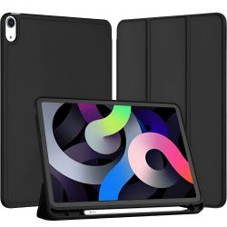 ����� BeCover Tri Fold Soft TPU � ��������� Apple Pencil ��� Apple iPad Air 11" M4 2026 Black (715229)