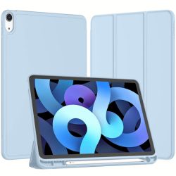 ����� BeCover Tri Fold Soft TPU � ��������� Apple Pencil ��� Apple iPad Air 11" M4 2026 Light Blue (715232)