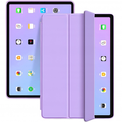 ����� BeCover Tri Fold Soft TPU Silicone ��� Apple iPad Air 11" M4 2026 Purple (715241)