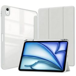 �����-������ BeCover Soft Edge TPU � ��������� Apple Pencil ��� Apple iPad Air 11" M4 2026 Gray (715258)