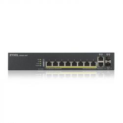 ���������� ZYXEL GS1920-8HPV2 (8xGE PoE+, 2xGE/SFP, Max PoE 130W, Smart,  NebulaFlex) - �������� 2