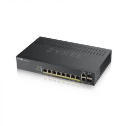 ���������� ZYXEL GS1920-8HPV2 (8xGE PoE+, 2xGE/SFP, Max PoE 130W, Smart,  NebulaFlex) - �������� 4