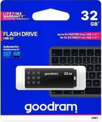 USB   Goodram 32GB UME3 Black USB 3.0 (UME3-0320K0R11) -  2
