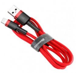 ������ ��� ������� Baseus Kevlar Lightning Cable 2m Red (CALKLF-C09)